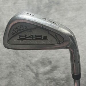 Tommy Armour 845s Titanium 7 Iron Cavity Balanced Tour Step 3 Steel Shaft